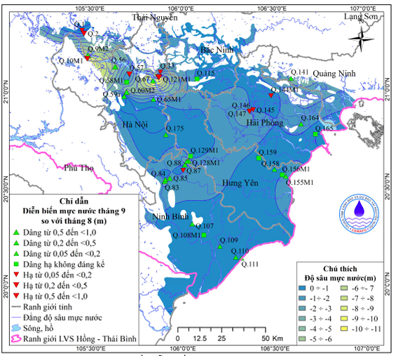 Bản Tin Thông Báo, Dự Báo Và Cảnh Báo Tài Nguyên Nước Lưu Vực Sông Hồng - Thái Bình Tháng 10 Năm 2025