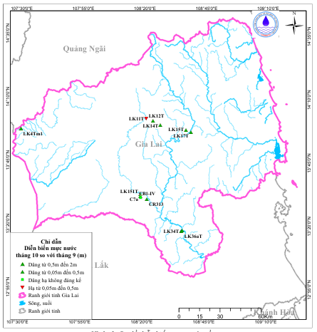 Bản Tin Thông Báo, Dự Báo Và Cảnh Báo Tài Nguyên Nước Tỉnh Gia Lai Tháng 11 Năm 2025