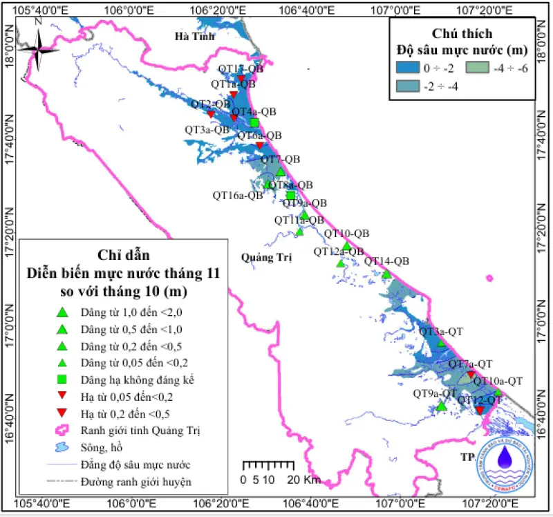 Bản Tin Thông Báo, Dự Báo Và Cảnh Báo Tài Nguyên Nước Dưới Đất Tỉnh Quảng Trị Tháng 12 Năm 2025