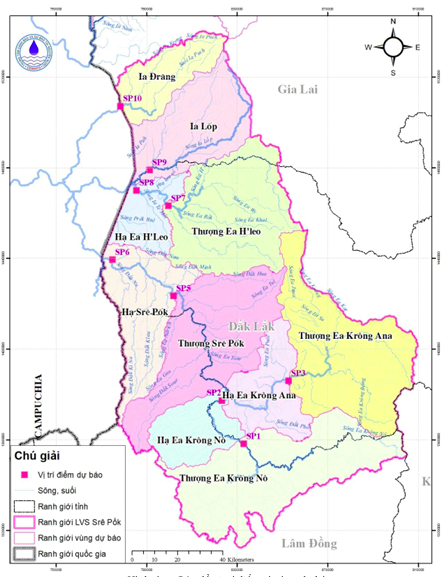 Bản Tin Cảnh Báo, Dự Báo Nguồn Nước Lưu Vực Sông Srê Pôk Năm 2026