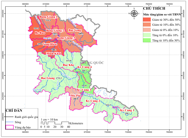 Bản Tin Cảnh Báo, Dự Báo Nguồn Nước Mặt Lưu Vực Sông Bằng Giang - Kỳ Cùng Năm 2026