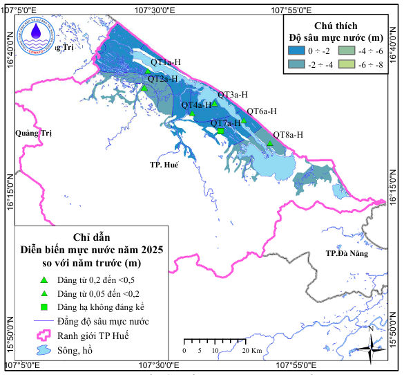 Bản Tin Cảnh Báo, Dự Báo Nguồn Nước Dưới Đất Tỉnh Thừa Thiên Huế Năm 2026