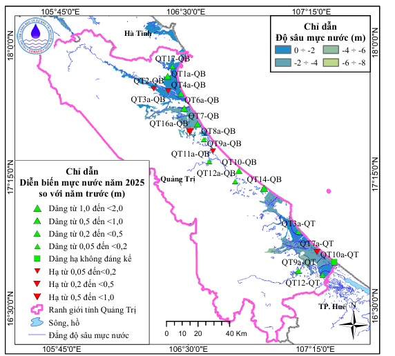 Bản Tin Cảnh Báo, Dự Báo Nguồn Nước Dưới Đất Tỉnh Quảng Trị Năm 2026
