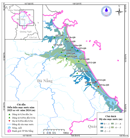 Bản Tin Cảnh Báo, Dự Báo Nguồn Nước Dưới Đất Thành Phố Đà Nẵng Năm 2026