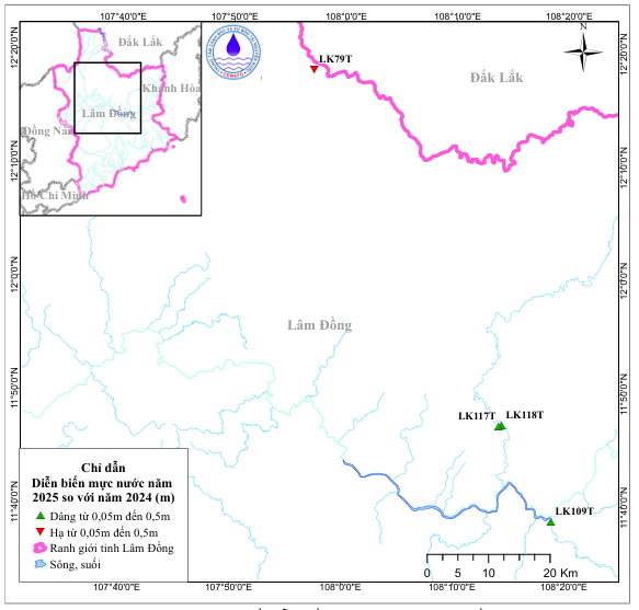Bản Tin Cảnh Báo, Dự Báo Nguồn Nước Tỉnh Lâm Đồng Năm 2026