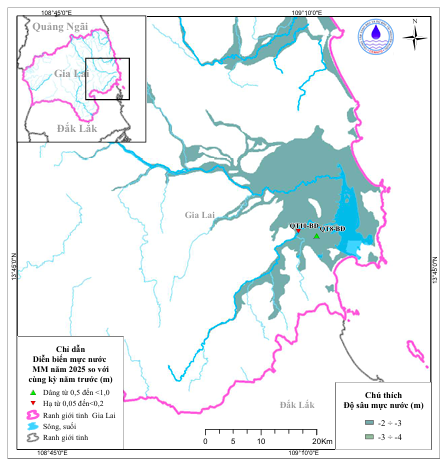Bản Tin Cảnh Báo, Dự Báo Nguồn Nước Tỉnh Gia Lai Mùa Khô Năm 2026