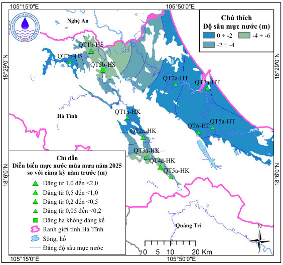Bản Tin Cảnh Báo, Dự Báo Nguồn Nước Mặt Tỉnh Hà Tĩnh Mùa Khô Năm 2026
