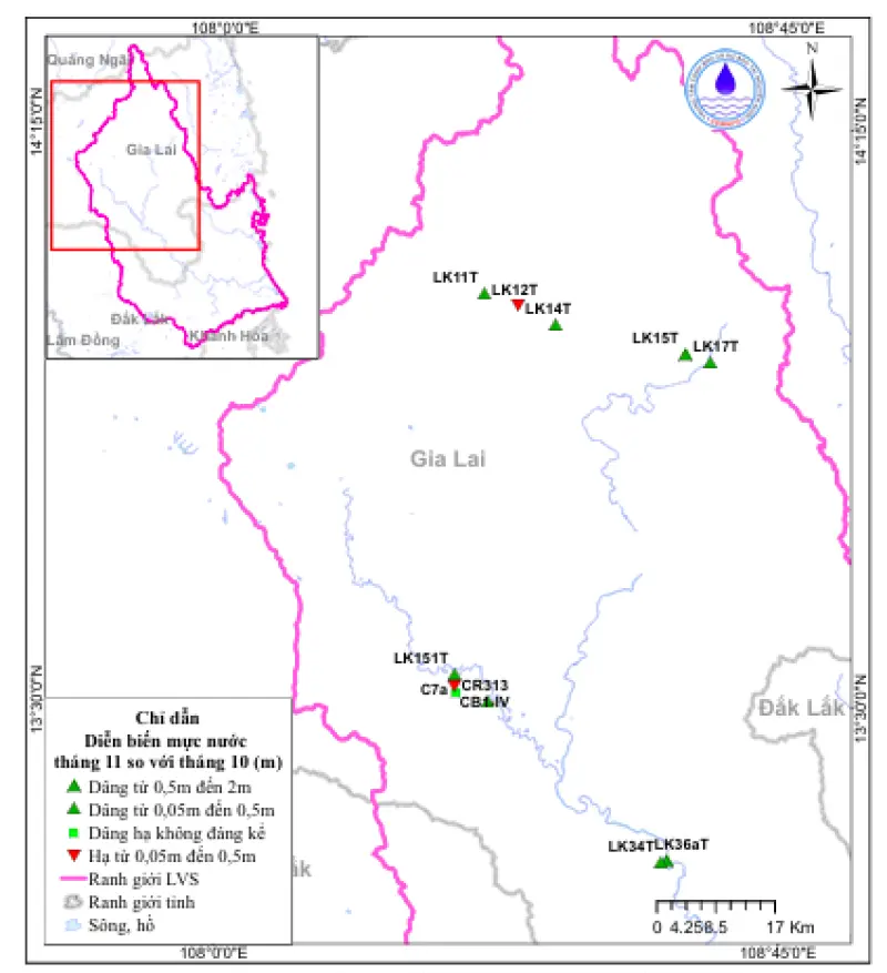Bản Tin Thông Báo, Dự Báo Và Cảnh Báo Tài Nguyên Nước Lưu Vực Sông Ba Tháng 12 Năm 2025