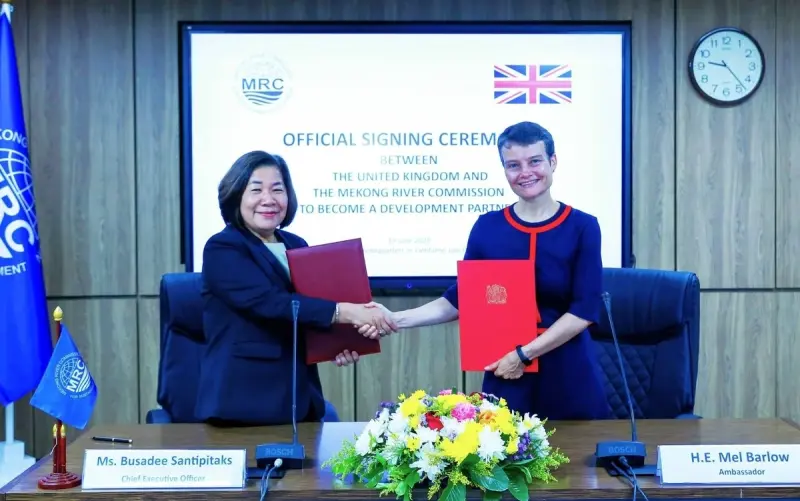 Vương quốc Anh trở thành đối tác phát triển của Ủy hội sông Mekong