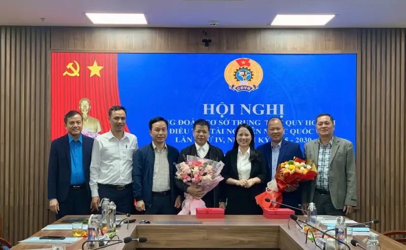 Hội nghị Công đoàn Trung tâm Quy hoạch và Điều tra tài nguyên nước quốc gia lần thứ IV, nhiệm kỳ 2025-2030