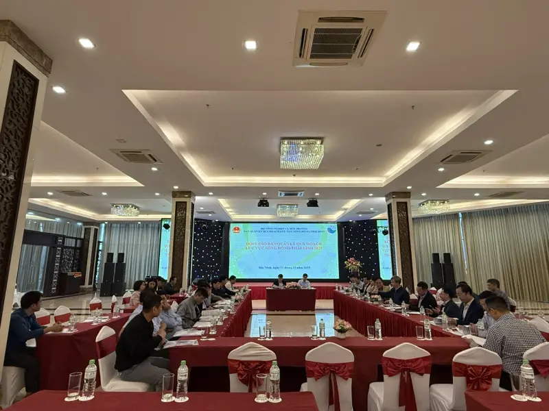 HỘI NGHỊ BAN QUY HOẠCH LƯU VỰC SÔNG HỒNG - THÁI BÌNH NĂM 2025