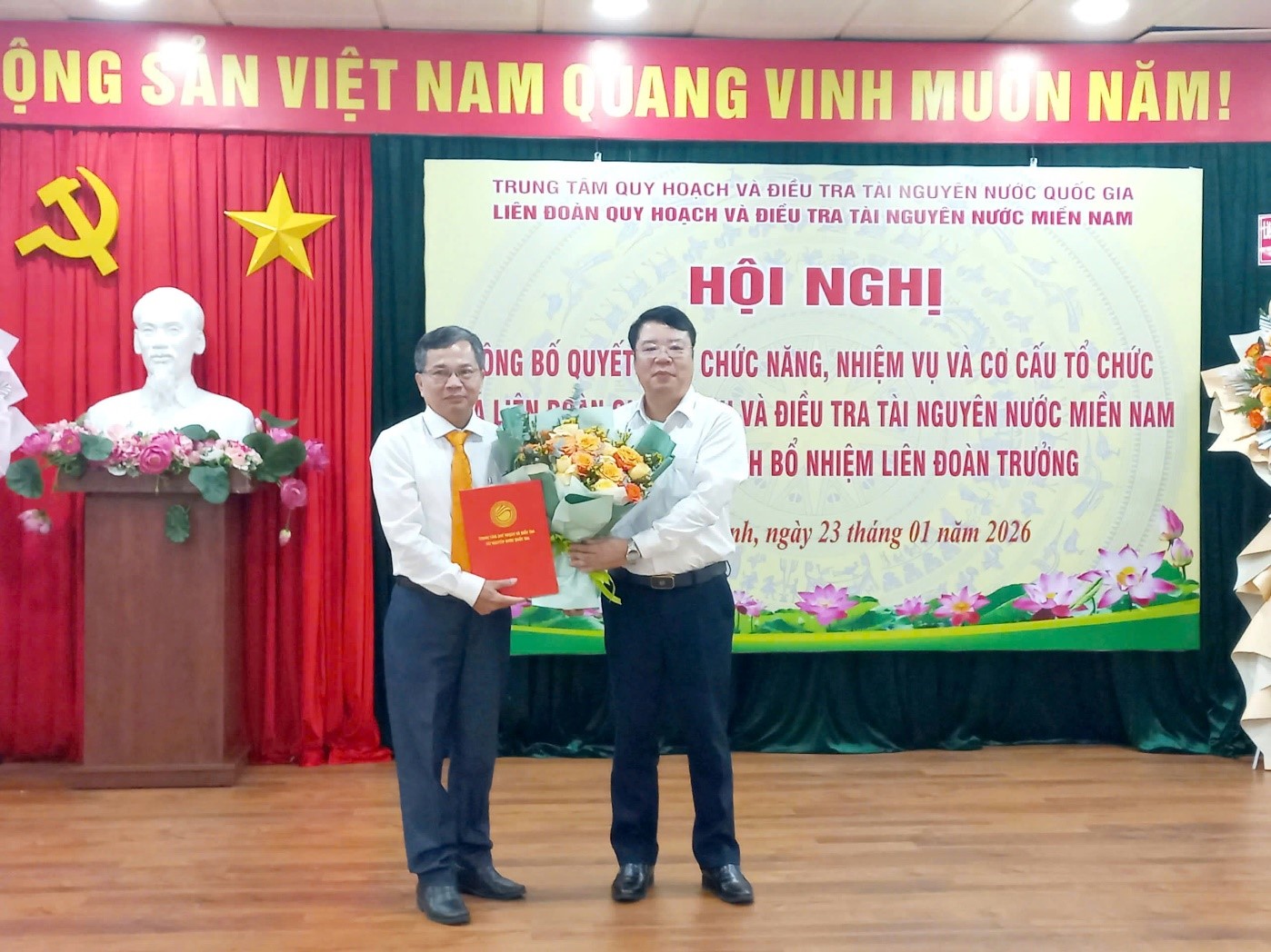 Hội nghị về công tác tổ chức và bổ nhiệm Liên đoàn trưởng Liên đoàn miền Nam