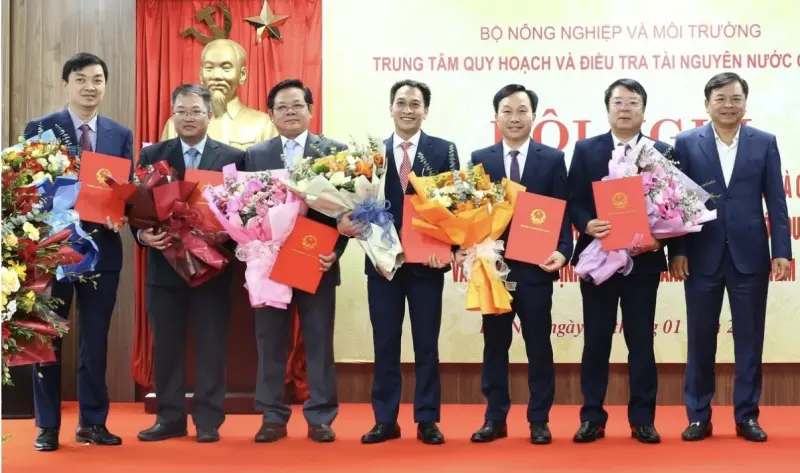 Kiện toàn Trung tâm Quy hoạch và Điều tra tài nguyên nước quốc gia