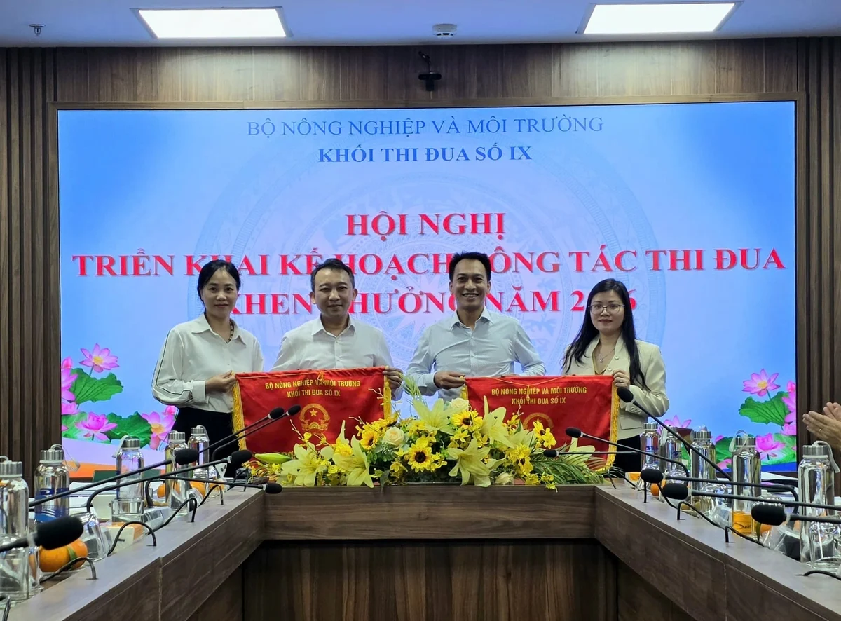 Khối Thi đua số IX ngành Nông nghiệp và Môi trường phát động thi đua