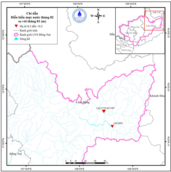 Bản Tin Cảnh Báo, Dự Báo Nguồn Nước Lưu Vực Sông Đồng Nai Tháng 03 Năm 2026