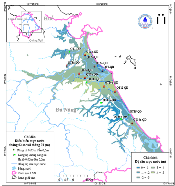 Bản Tin Cảnh Báo, Dự Báo Nguồn Nước Lưu Vực Sông Vu Gia - Thu Bồn Tháng 03 Năm 2026