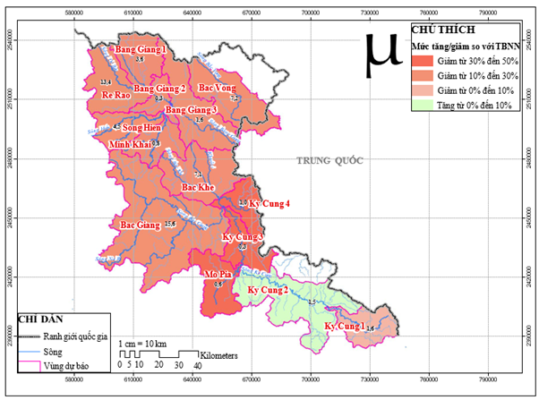 Bản Tin Cảnh Báo, Dự Báo Nguồn Nước Mặt Lưu Vực Sông Bằng Giang - Kỳ Cùng Tháng 03 Năm 2026