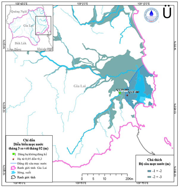 Bản Tin Cảnh Báo, Dự Báo Nguồn Nước Tỉnh Gia Lai Tháng 04 Năm 2026