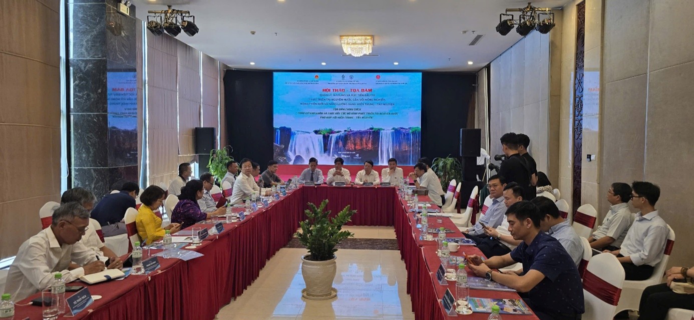 CHỦ ĐỘNG NGUỒN NƯỚC KHU VỰC MIỀN TRUNG, TÂY NGUYÊN: CHUYỂN TỪ ỨNG PHÓ HẠN HÁN SANG QUẢN TRỊ RỦI RO TRÊN NỀN TẢNG DỮ LIỆU SỐ