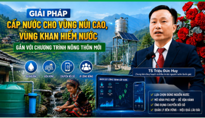 Giải pháp cấp nước cho vùng cao, vùng khan hiếm nước gắn với chương trình nông thôn mới