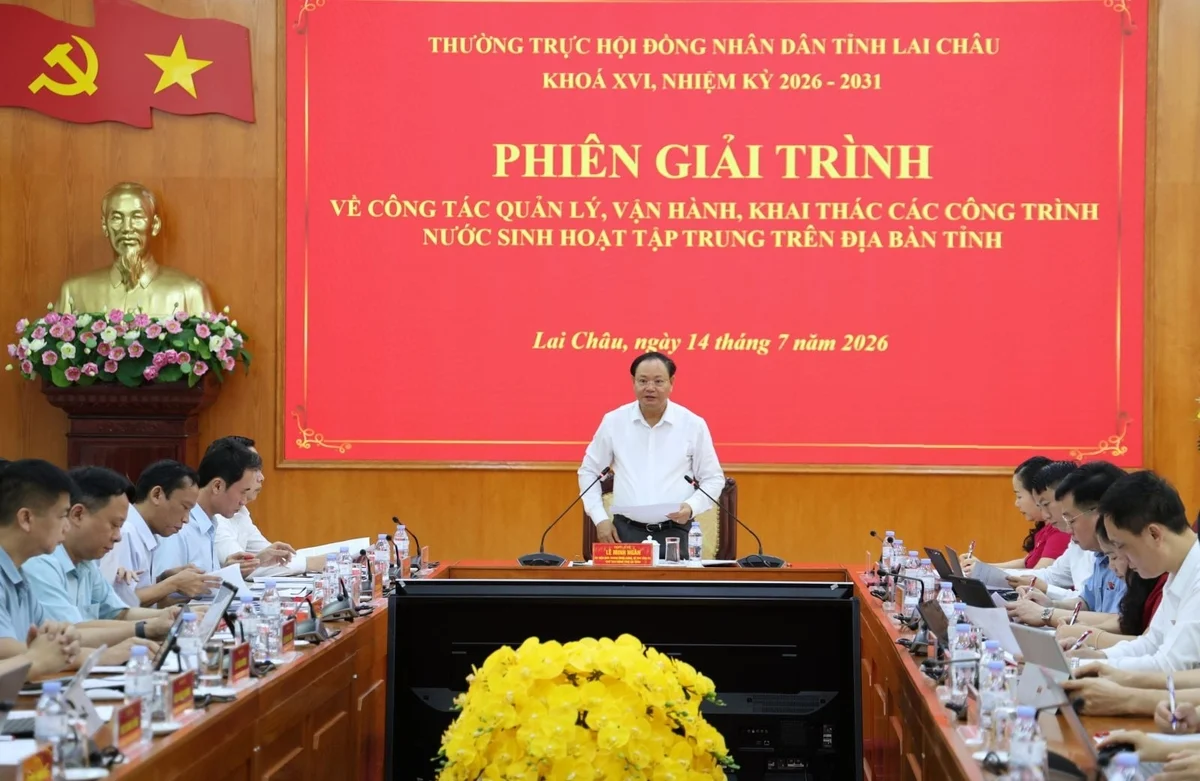 Lai Châu bảo đảm nguồn nước sạch nông thôn