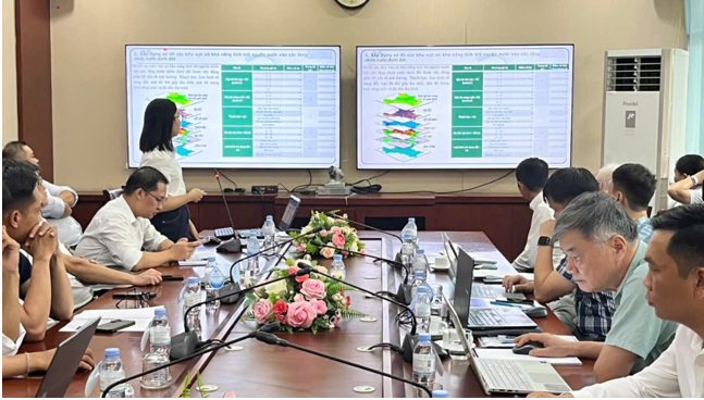 HỘI THẢO KHOA HỌC VỀ QUẢN LÝ TÍCH TRỮ NƯỚC ĐA MỤC TIÊU TẠI CÁC TẦNG CHỨA NƯỚC DƯỚI ĐẤT, TĂNG KHẢ NĂNG SỬ DỤNG NƯỚC TUẦN HOÀN Ở VIỆT NAM