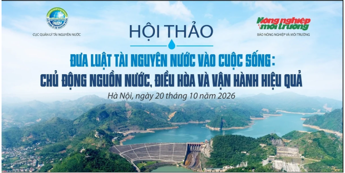 Bảo đảm an ninh nguồn nước trước thách thức của biến đổi khí hậu