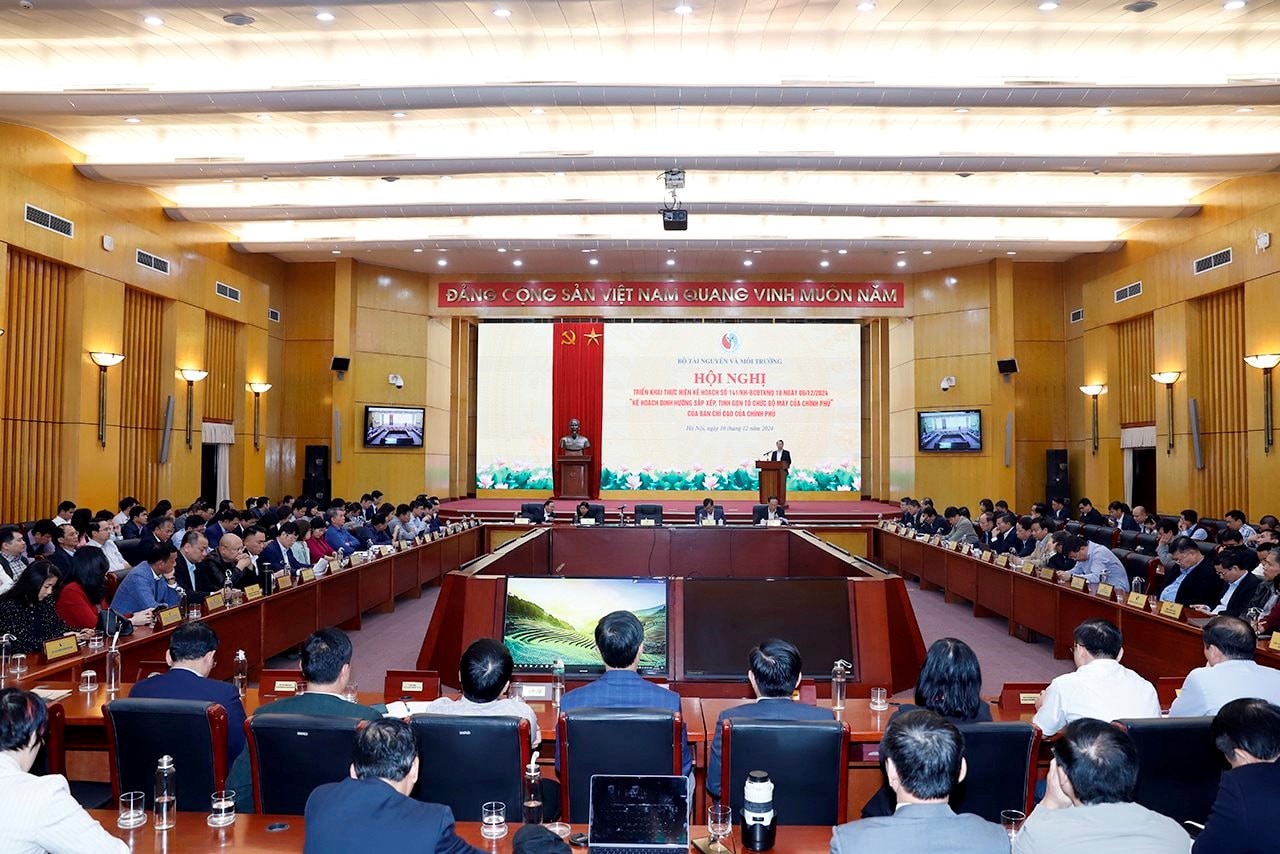 Đổi mới, tinh gọn bộ máy hành chính, đảm bảo hiệu quả quản lý Tài nguyên và Môi trường