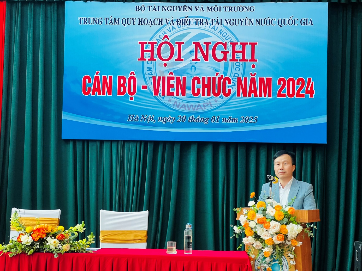 Hội nghị cán bộ - viên chức năm 2024 khối Cơ quan Trung tâm Quy hoạch và Điều tra tài nguyên nước quốc gia