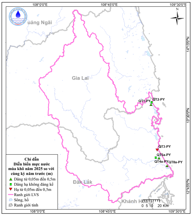 Bản Tin Thông Báo, Dự Báo Và Cảnh Báo Tài Nguyên Nước Phía Đông Lưu Vực Sông Ba Mùa Mưa Năm 2025