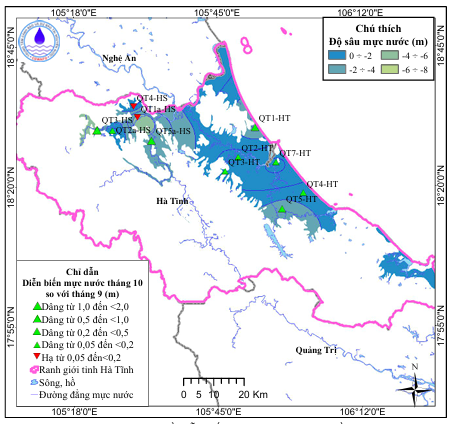 Bản Tin Thông Báo, Dự Báo Và Cảnh Báo Tài Nguyên Nước Dưới Đất Tỉnh Hà Tĩnh Tháng 11 Năm 2025